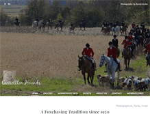 Tablet Screenshot of carrolltonhounds.org